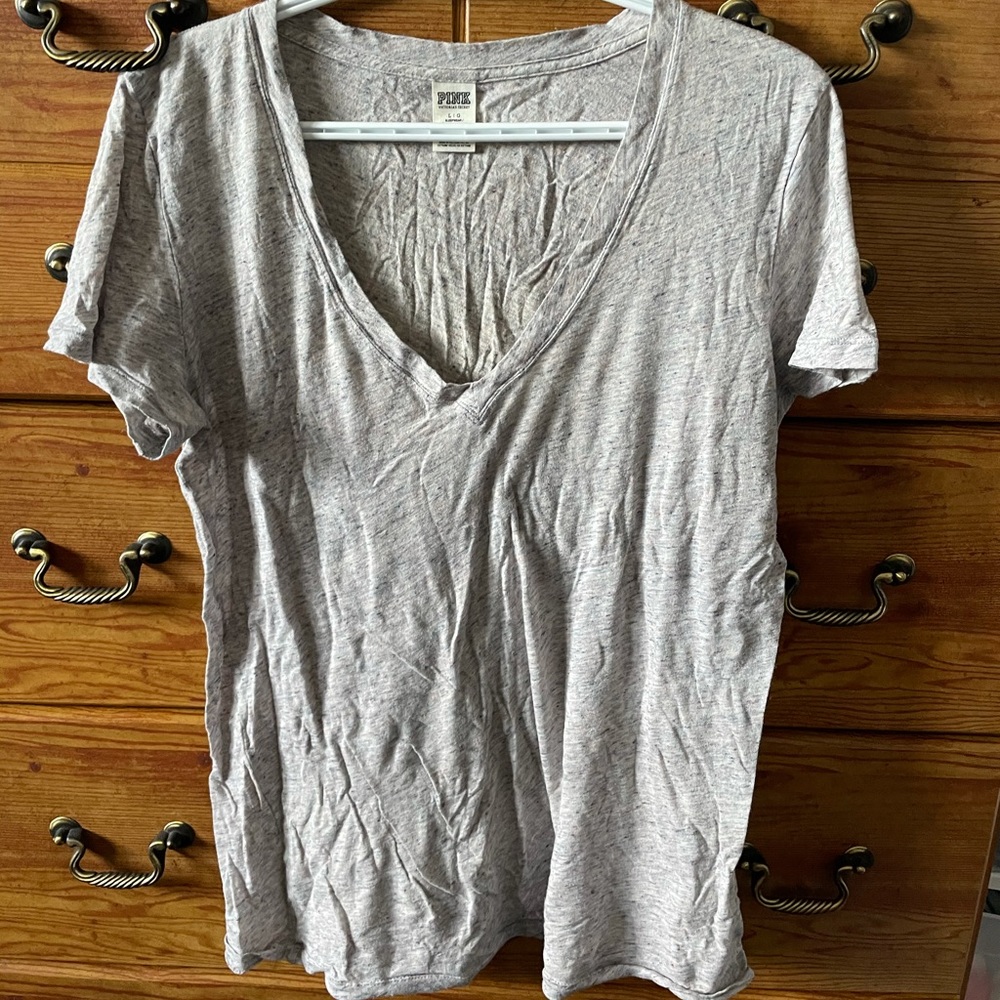 PINK Grey T-Shirt